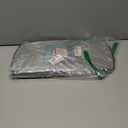 AOODA Oversized Clear Hat Storage Bag, Holds up to 7 Caps Cowboy Hat Organizer for Closet, Wide Brims Hat Case with Carrying Handles (Grey) (16.5")