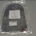 ROXUN Beanie for Men/Women Winter Hat Knit Cuffed Soft Warm Unisex Skull Stocking Cap (Gray)