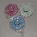 3Pcs Multicolored Sunflower Silicone Cup Covers Universal Glass Tool Lid Flexible Mug Covers Mugs Lids Anti-Dust Tool Fit Tea Pots, Hot Coffee, Drinks, Refrigerato