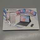 Keyboard Case for Samsung Galaxy Tab S11-11 Inch 2025, (SM-X730/SM-X736/SM-X736B) Mouse and Detachable Keyboard Slim Case with S Pen Holder - Pink