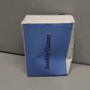 4 Pack Oprah Style Reading Glasses for Women Men Blue Light Blocking Computer Square Metal Spring Readers +1.5 (Black, Transparent, Grey Tortoiseshell, Yellow Tortoiseshell)