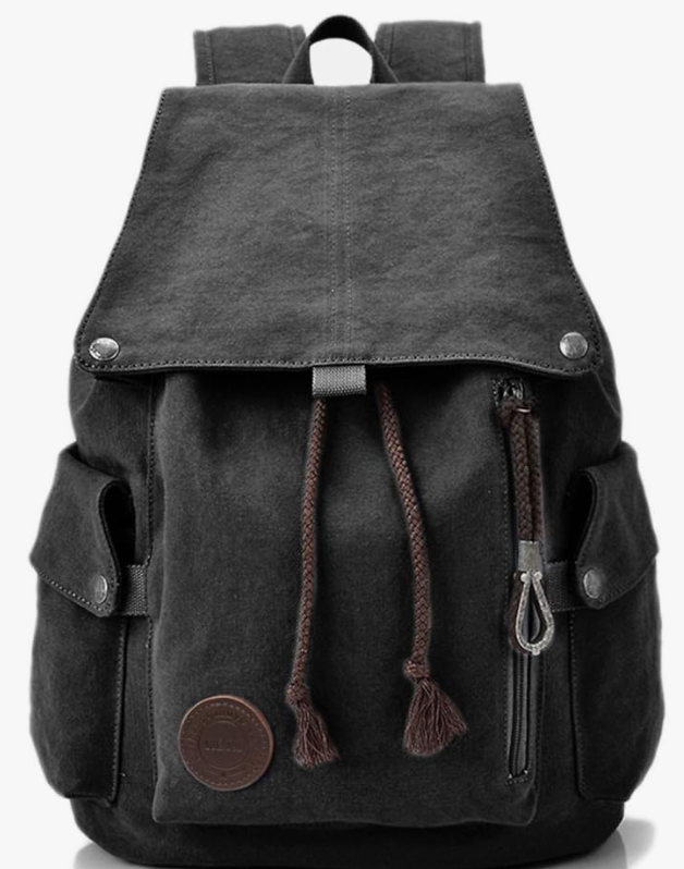 Canvas Backpack Vintage for Outdoor Camping Excursion Sports University Backpack Hiking Backpack School Bag Men Women Girls Boys Teenager Backpacks
S