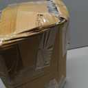 Room Divider, Tension Curtain Rod No Drilling,4-10ft(H) 28-140inch(W) Wall Divider for Room Separation, Heavy Duty Room Partition Separator, Adjustable Folding Privacy Screens,White