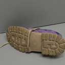 Women's Steel Toe Work Boots Comfortable Lightweight High-Top Safety Shoes with Non-Slip Shoes Puncture-Resistant Design & Durable Construction (9.5 Women/8 Men, Purple 487)