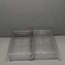 2 Pack - Clear Pulling Medicine Drawer First Aid Kit Box for Bathroom, Cabinet, Closet,Medicine Organizer, Medicine Storage Box Adhesive Bandages Family Emergency Kit (L drawer)