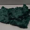 Booque Valley Christmas Tree Pillow Covers Set of 2 Soft Plush Faux Fur Wool Decorative Throw Pillow Pillowcases for Farmhouse Holiday Winter Home Decor, 18 x 18 inch, Green