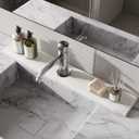 Faucet Mat for Kitchen Sink, 23.6" Diatomite Stone Drying Mat For Kitchen Counter, Prevents Moisture, Super Absorbent, Quick Drying Sink Splash Guard for Bathroom (01 - White, 30" x 3.9")