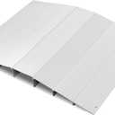 3" Rise Bridge Door Threshold Ramp, 37.5" L*29.5" W Aluminum Door Ramps for Wheelchair, Adjustable Wheelchair Ramp with Non-Slip Surface, Threshold Ramps for Doorways, Steps, Scooters, 800Lbs Capacity