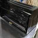 Lippert Components 432687 24' Radius Corner Manual Step - Triple, 7' Rise , Black