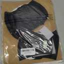 wegreeco Washable Dog Diapers - Washable Male Dog Belly Wrap - Pack of 3 - (Black,Small)