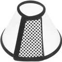 ETHZZLE Soft Abs Pet Collar for Dogs and Cats Wound Protection Cone to Stop Licking and Biting Comfortable Lightweight Neck Cone for Small Pets After Surgery Easy to Clean and Wear 3pack Small Medium Large
