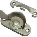 QCAA Steel Window Sash Lock, CTC 2", Antique Copper, 12 Pack