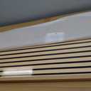2-Pack Wood Panels for Wall - Acoustic Wood Slat Wall Panels, Soundproof Wooden Paneling for Interior Decor [2pcs] 47.2" × 23.6"