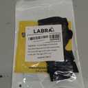 Labra Dog Rear Leg Hock Joint Compression Wrap - Supportive Brace for Weak Back Legs, ACL Tear, and Joint Discomfort - Adjustable Hind Leg Support for Senior Dogs - Medium