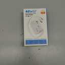 Retractable USB C Charger Wall Plug with 35.5in/ 90cm Type C Cables Cords, 40W Fast Charging Foldable Block Multi Charger for All Devices for iPhone 17/ 16/ 15/ 14/ 13/ 12, iPad, Galaxy, Pixel