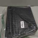 Extra Large 3 Steps Litter Box Ramp, Adjustable Cat Litter Box Step with Filter Function, Easy to Clean Cat Litter Stair Catcher for Elderly Cats and Kitten (Black)