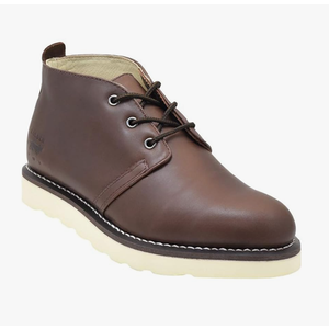 Golden Fox Men's American Heritage Work Chukka Boot with Lightweight Oil Resistant Wedge Sole for Construction, Size 8