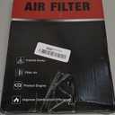 BDFHYK CA6900 Engine Air Filter Compatible with Nissan Rogue Sentra 300ZX Juke Tiida, Compatible with Infinit FX35 FX37 FX50 M56 Q50 Q60 Q70 Q70L QX70, Replace# 16546-17B00