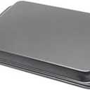 Little Small Baking Sheets Nonstick Set of 2 (9.5inch X 7.1inch) - SS&CC 8 Inch Nonstick Baking Toaster Oven Tray Cookie Sheets, 1 or 2 Person Household