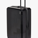 American Tourister Stratum XLT Expandable Hardside Luggage with Spinner Wheels, Jet Black, Checked-Large 28-Inch