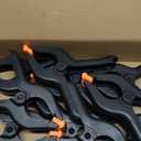 10 PCS 6 inch Professional Plastic Large Spring Clamps Heavy Duty for Crafts or Plastic Clips and Backdrop Clips Clamps for Backdrop Stand,Photography, Home Improvement and so on