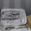 Steamer for Clothes,1800W Standing Garment Steamer with Adjustable Double Rod,Flat and Hanging Ironing,Clothes Steamers with 10 Ironing Modes,30s Fast Heat-up (White gold)