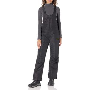 Solstice Apparel Women's Snow Bib (Medium, Black)