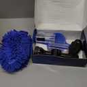 Garden Hose Nozzle, High Pressure Hose Spray Nozzle 8 Way Spray Pattern One-Touch Sprayer for Watering Plants, Lawn, Patio, Car Wash, CleaningShowering Pet (Black)