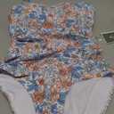 Eomenie Women's One Piece Swimsuits Tummy Control Ruched Bathing Suit 1 Piece Swimwear, Size: Small