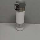 Stanley Quick Flip GO Water Bottle 24 oz | Push Button Lid | Leakproof and Packable for Travel and Sports | Insulated Stainless Steel | BPA-Free | Frost