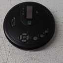 GPX PC332B Portable CD Player with Anti-Skip Protection, FM Radio and Stereo Earbuds - Black