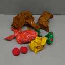 Christmas Games Decorations, Inflatable Reindeer Antler Ring Toss Game, Stocking Stuffers for Men Women Kids Teens Adults, Christmas Party Games Fun Xmas Gifts Carnival Holiday Family (Brown-2 Pack)