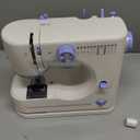 ZSTAOCI SewCraft Nova Beginner-Friendly Mini Sewing Machine with 12 Built-in Stitches, Sewing Machine with Foot Pedal, Portable, High-Low Speeds, Perfect for Sewing Enthusiasts Adult