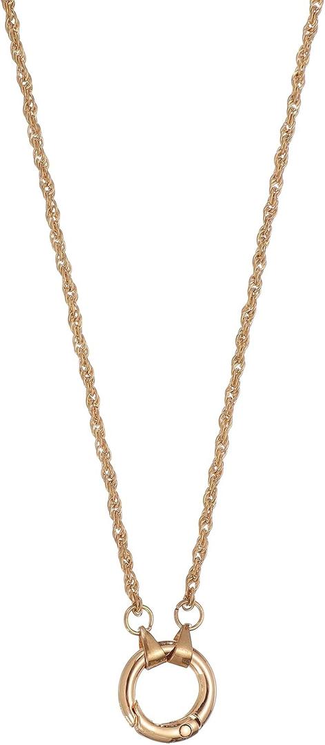 uxcell Eyeglass Holder Necklace Rings, Anti-Lost Sunglasses Neck Strap Eyeglasses Chain Holder Eye Glasses Lanyard (Gold)