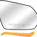 Passenger Side Heated Mirror Glass Fit for Hyundai Elantra 2021 2022 2023 2024 Replace 87621-AA040 87621-AA500 87621-AA120, Right Side Rear View Mirror with Power Heated