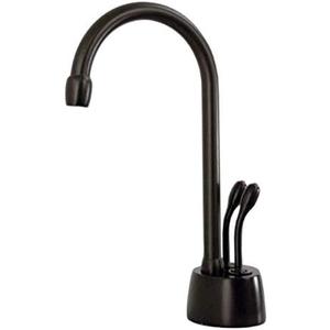 Westbrass D272-12 Develosah Hot/Cold Dispenser with Two Handle Hot and Cold Water Dispenser Faucet, Oil Rubbed Bronze