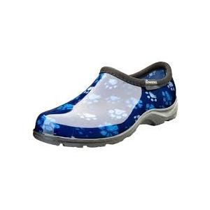 Sloggers Grungy Paw Blue Waterproof Rain & Garden Shoe 9
