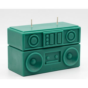 4pcs Retro Cassette Player Recorder Candle Mold, 3D Vintage Cassette Player Boombox Silicone Mold for Fondant, Epoxy Resin, Soy Wax Candle, Polymer Clay, Plaster, DIY Crafts (Recorder)