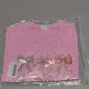 Little Girl Valentines Day Shirt Bow/Heart Clothes Toddler Valentines Day Outfit3-4T (Red)