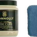 Connolly Hide Food Care Leather Conditioner & Restorer with Microfiber Applicator Sponge