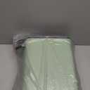 TIPGO Slim Bathroom Trash Can with Lid Soft Close, 6 Liter / 1.6 Gallon Stainless Steel Garbage Can with Removable Inner Bucket, Step Pedal, Small Trash Cans for Bedroom, Office, Kitchen (Green)