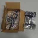 Spare Tire Mounting Bracket Rack for Enclosed Trailers,Spare Tire Holder Mount, Upgraded Spare Wheel Carrier,Cargo Race Box Trailers, Trucks, Vans, Garages, Warehouses and Semis (Wall Mount)