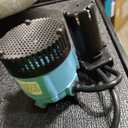 Little Giant 1-ABS 115-volt, 1/150 HP, 205 GPH Automatic Shallow Pan Condensate Removal Pump for Ceiling Mounted Air Conditioners or Dehumidifiers, Black/Blue, 550521