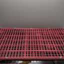 BestPet Dog Crate for Large Dogs,48 Inch Dog Kennel Outdoor with Double-Door,Folding Metal Pet Dog Cages with Divider Panel, Tray and Handle,Pink