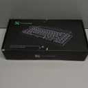 Retro Typewriter Wireless Mechanical Gaming Keyboard, Bluetooth 5.0 Office Computer Vintage Keyboards 83-Key Blue Switches Punk Round Keycap, LED Backlight, Compatible with PC/Laptop/Pad/Phone, Wood