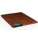 25"×24" Butcher Block Countertop, Walnut Stained Hevea Solid Wood Table Top