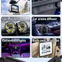 Cigarette Lighter Socket Adapter USB C Male to 12V 12W Max, Car Cigarette Lighter Socket Female Converter Cable, Adjustable 5V 9V 12V for Dash, 1 Pack