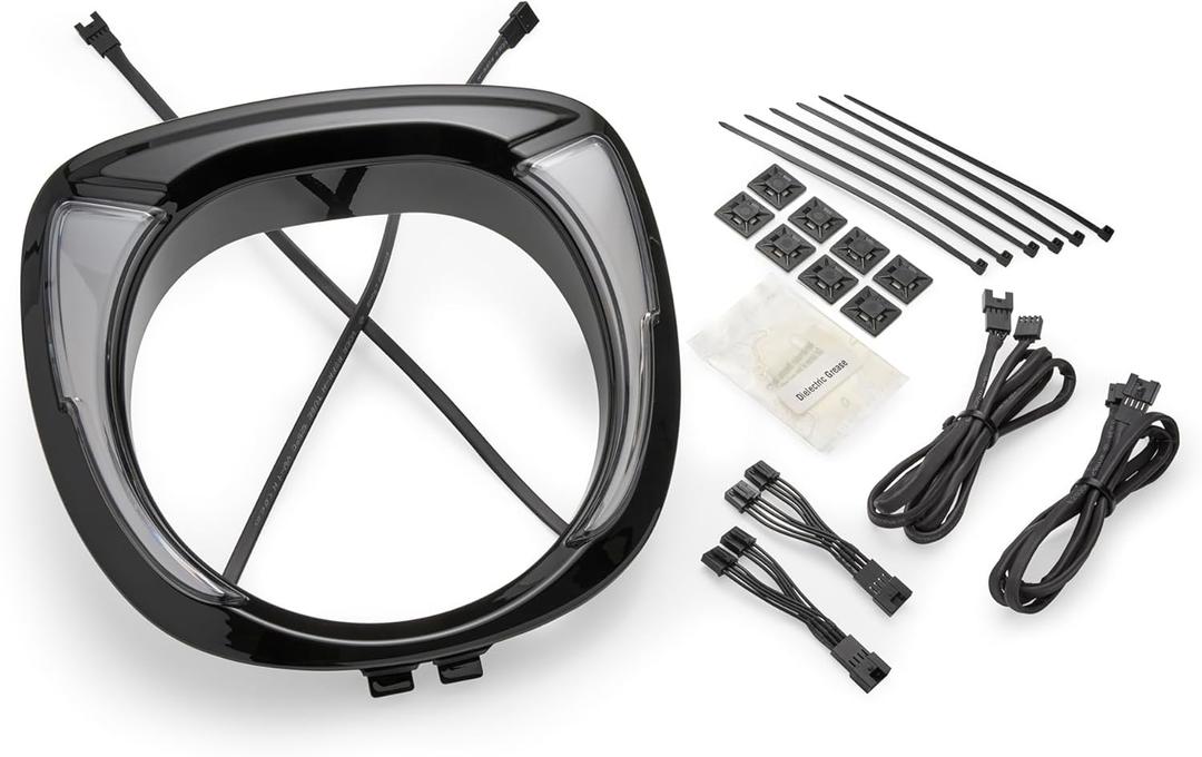 CIRO Fang Headlight Bezel for Indian Chieftain (Black)