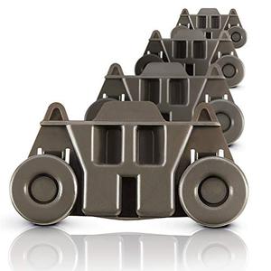 UPGRADED W10195416 (Packs of 4) , Resistant to Rust Dishwasher Wheels Lower Rack for Kitchenaid Whirlpool Maytag Kenmore. Dishwasher Rack Parts W10195420 AP5983730 W10579095A Replacement Wheels