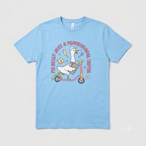 Women Professional Yapper Therapist Goose Speech Therapy SLP T-Shirt, 2XL